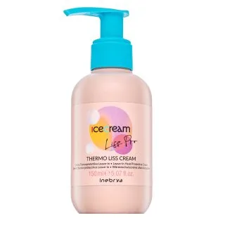 Inebrya Ice Cream Liss Pro Thermo Liss Cream cremă pentru styling pentru modelarea termică a părului 150 ml