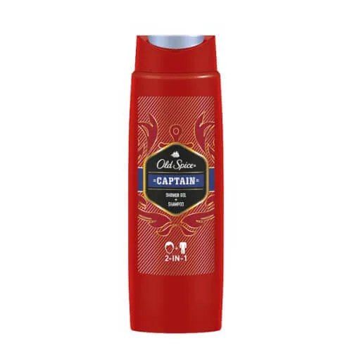 Old Spice Gel de duș pentru păr si corp Captain (Shower Gel + Shampoo) 250 ml