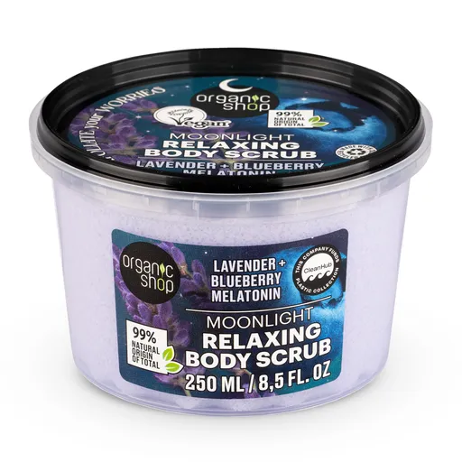 Organic Shop Peeling relaxant pentru corp Exfoliate Your Worries (Relaxing Body Scrub) 250 ml