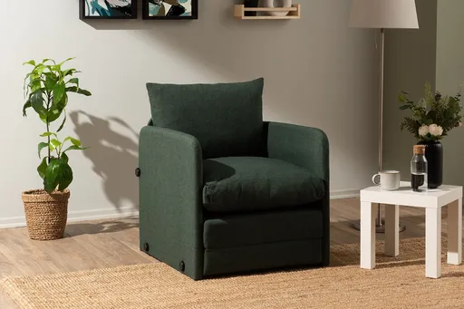 Fotoliu extensibil, Atelier del Sofa, 859FTN2883, Verde