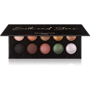 Revolution PRO Colour Focus Palette paletă cu farduri de ochi culoare Earth And Stone 10x1.5 g