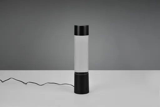 Lampa de masa Glitter, RL, 7.5x34 cm, 0.9W, 1x SMD, plastic, negru mat