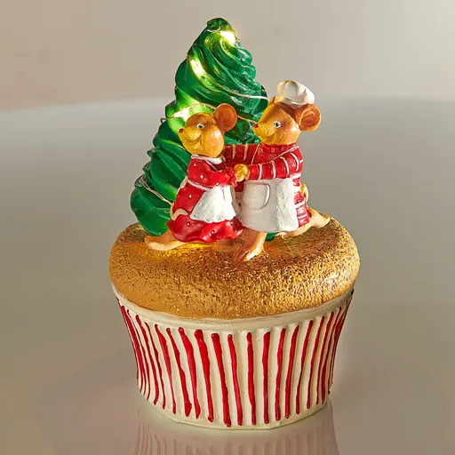 Șoareci de Crăciun pe "Cupcake"