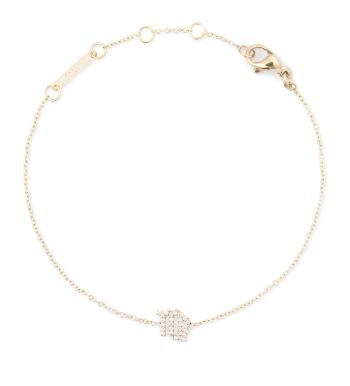 Daniel Wellington Brățară tip lanț placată cu aur cu simbolul zodiacal Fecioară Crystal Zodiac DW00400912