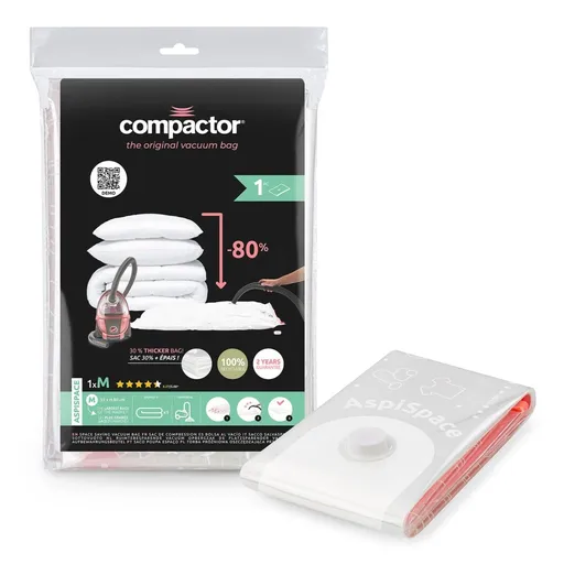 Compactor Sac depozitare în vid Bag Aspispace M, 55 x 90 cm, M