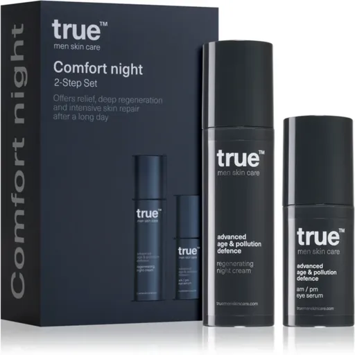 true men skin care Comfort Night set pentru îngrijirea pielii pentru bărbați