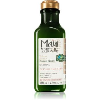 Maui Moisture Volume Boost + Bamboo Fibers erősítő sampon finom és lesimuló hajra 385 ml