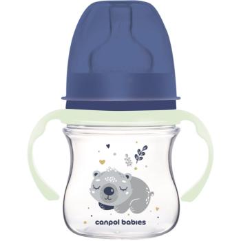 Canpol babies EasyStart Sleepy Koala 120 ml biberon pentru sugari 0 m+ Blue 120 ml