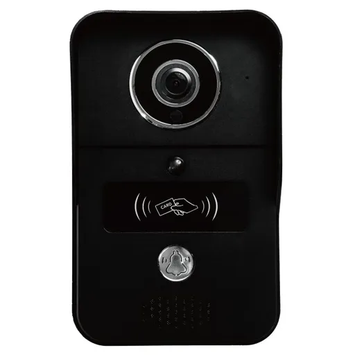 Video sonerie PowerTech BiiBell, 1080 Full HD, detectie miscare, notificari aplicatie, microfon, difuzor, control acces, PoE