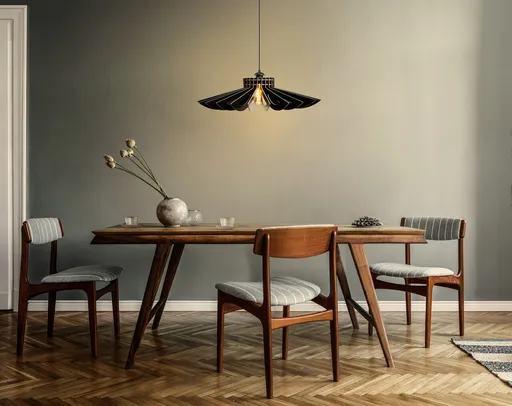 Lustra, Opviq, 390FLH1557, Negru