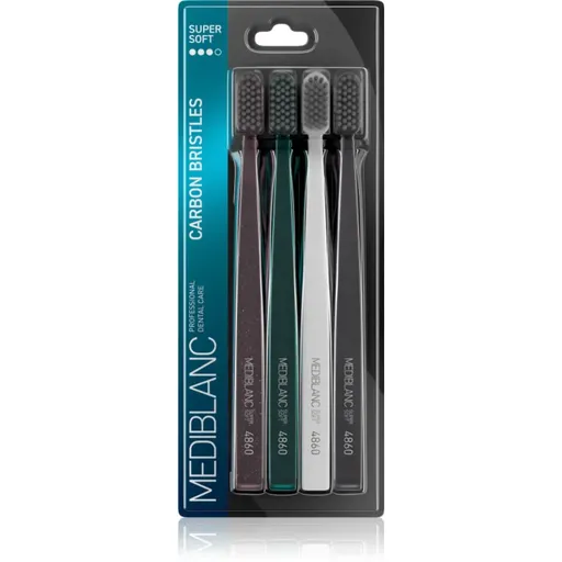 MEDIBLANC Toothbrush Super Soft perie de dinti cu peri din carbon