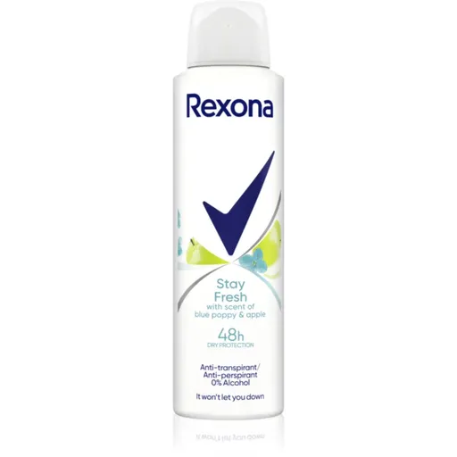 Rexona Blue Poppy & Apple deodorant spray 150 ml