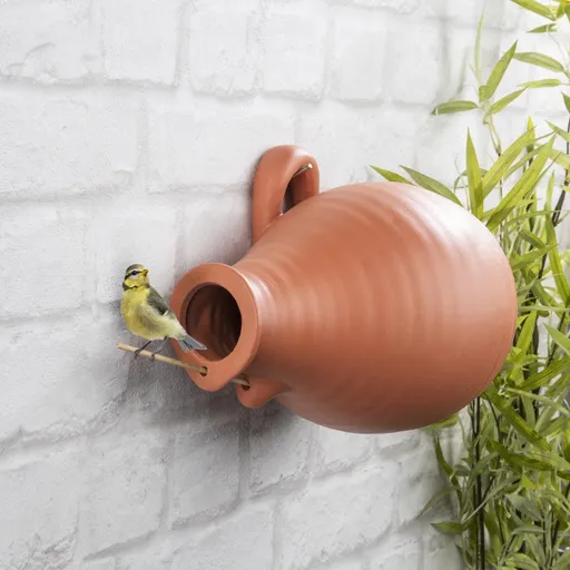 Căsuță pentru păsări, ceramică Amphora