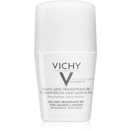 Vichy Deodorant 48h Deodorant roll-on pentru piele sensibila si iritata 50 g