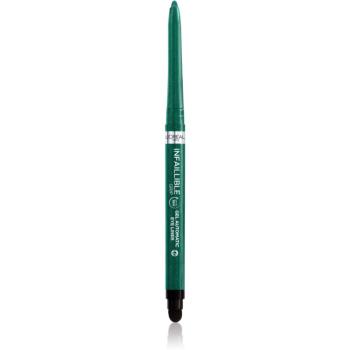 L’Oréal Paris Infaillible Gel Automatic Liner dermatograf automat culoare Green 1 buc