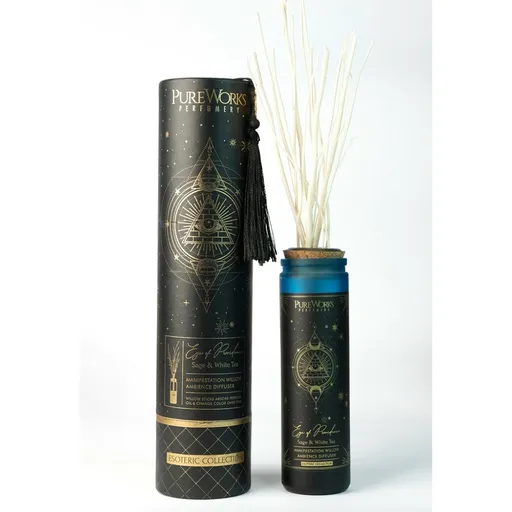 Difuzor organic Sage&White Tea 100 ml curamuri de salcie