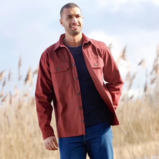 Tricou confecționat din material twill moale la atingere