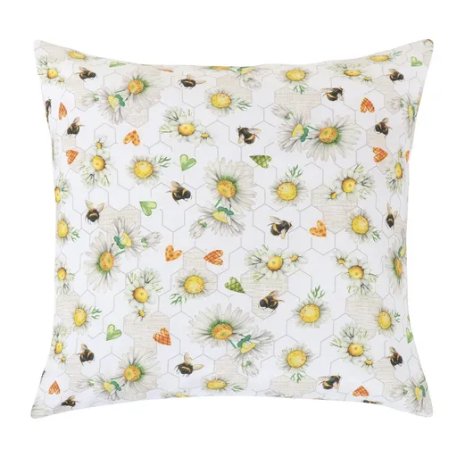 Bellatex Husă pentru pernă EMA Paște Flori șialbine, 45 x 45 cm