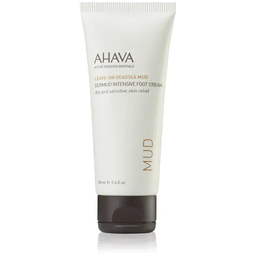 AHAVA Dead Sea Mud crema intensa pentru picioare pentru piele uscata si sensibila 100 ml