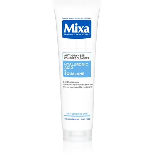 Mixa Anti-Dryness Comfort Cleanser gel de curatare facial impotriva uscarii pielii 150 ml