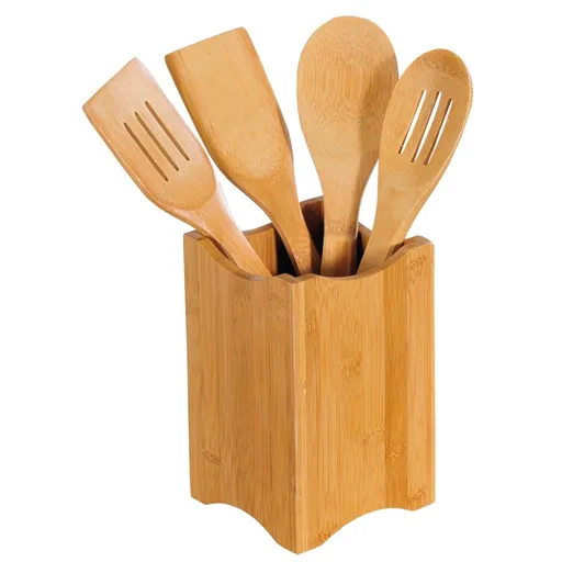 Set de ustensile de bucătărie Kesper 81101 dinbambus 5 buc, 11 x 18 x 11 cm