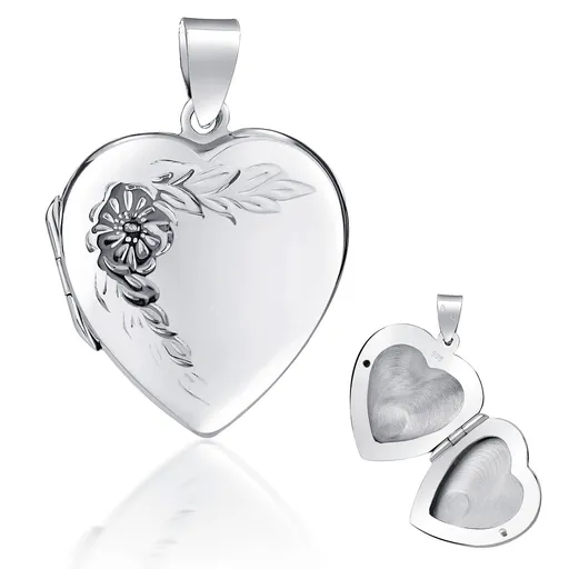 Silvego Medalion de argint Inimă PRML10248