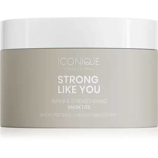 ICONIQUE Professional STRONG LIKE YOU Repair & Strengthening masca pentru regenerare pentru par deteriorat 200 ml