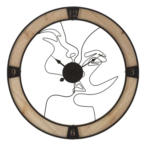 Mauro Ferretti Ceas De Perete Cuplu cm Ø 60X3 | Aosom Romania