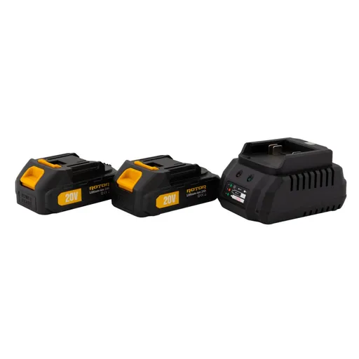 Set Incarcator 20V cu Acumulator 20V/2Ah RCB-20V Rotor