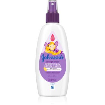 Johnson's® Strenght Drops balsam pentru indreptare pentru copii in spray 200 ml