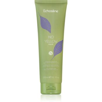 Echosline No Yellow Mask Masca de par neutralizeaza tonurile de galben 300 ml