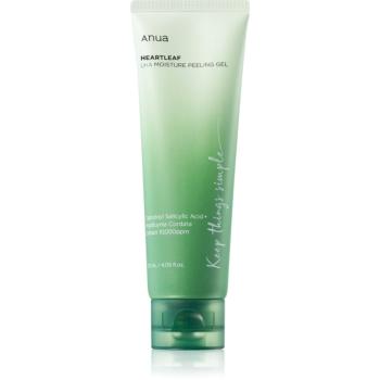 Anua Heartleaf LHA Moisture Peeling Gel peeling gel fin pentru piele sensibila predispusa la acnee 120 ml