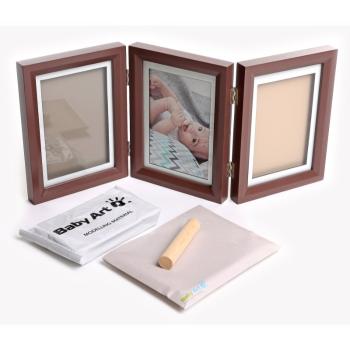 Baby Art My Baby Touch Double Brown set de mulaj pentru amprentele bebelușului 1 buc