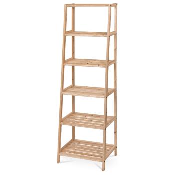 Raft din lemn masiv 42 x 28 x 140 cm