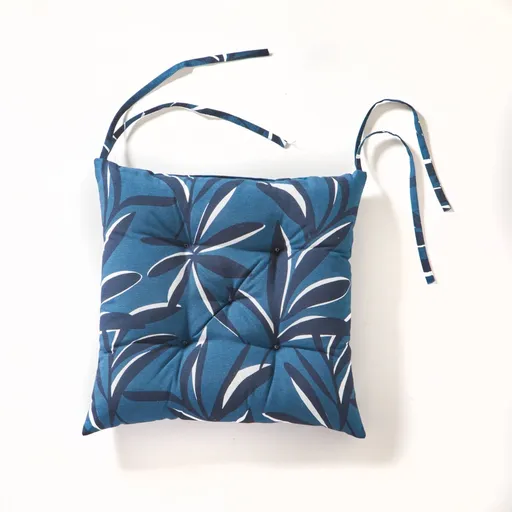 Set de 2 perne de scaun cu imprimeu de frunze