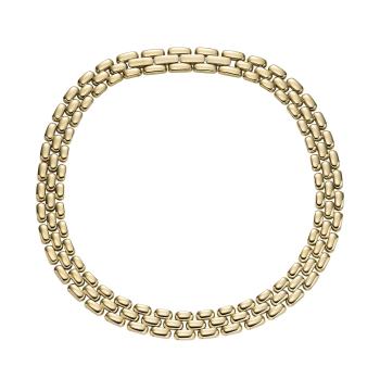 Fossil Colier masiv pentru femei placat cu aur Arden JF04783710