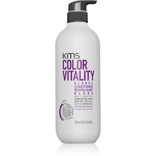 KMS Color Vitality Blonde Conditioner balsam pentru par blond 750 ml