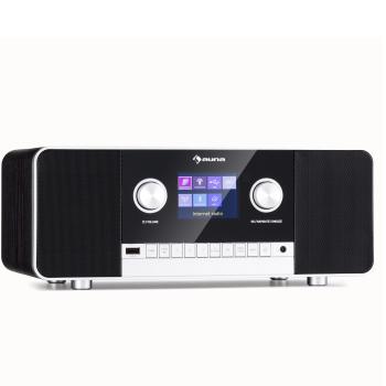 Auna Connect 120 MKII, Internet radio, Bluetooth, WLAN, DAB/DAB+, USB, AUX