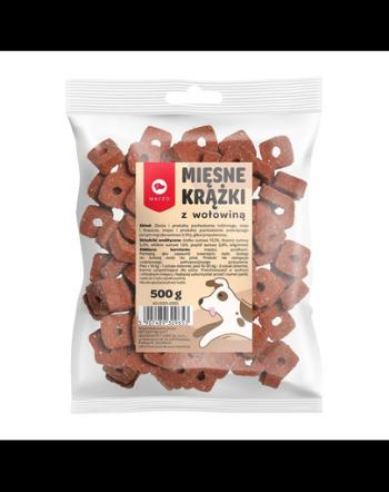 MACED Gustare pentru caine, cu carne de vita 500 g