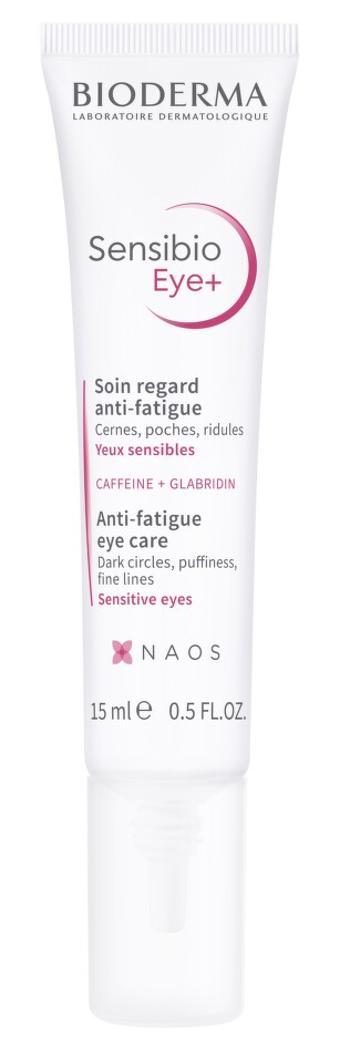 Bioderma Cremă gel pentru ochi Sensibio Eye+ (Anti-Fatique Eye Care) 15 ml