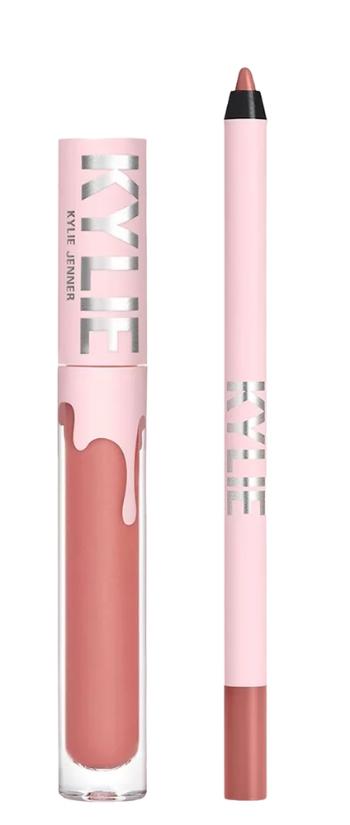 Kylie Cosmetics Set Matte Liquid Lipstick + Lip Liner 301 Angel
