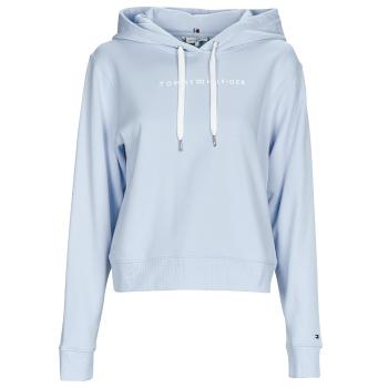 Tommy Hilfiger  REG FROSTED CORP LOGO HOODIE  Mikiny Modrá