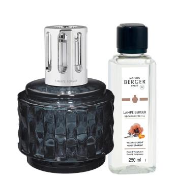 Maison Berger Paris Set cadou lampă catalitică Variation gri + reumplere Catifea din Orient 250 ml