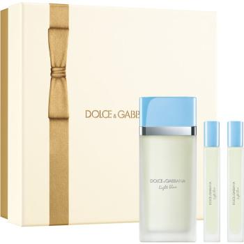 Dolce&Gabbana Light Blue EDT Trio Gift Set NEW set cadou pentru femei
