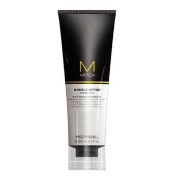 Paul Mitchell Îngrijire Sulfate- șampon și balsam 2în1 Mitch (Double Hitter Sulfate-Free 2 In 1 Shampoo & Conditioner) 250 ml