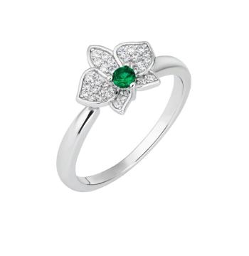 Preciosa Inel din argint fermecător Evergreen Royal Lagoon 5442 66 52 mm