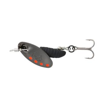 Savage Gear Třpytka Grub Spinners Black Red Black,Savage Gear Třpytka Grub Spinners Black Red Black