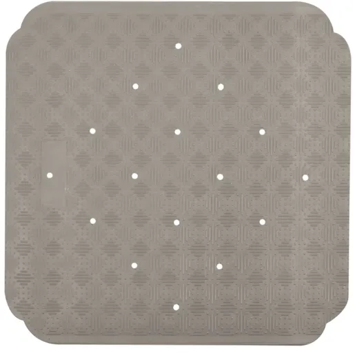Spirella Suport antiderapant pentru duș RUBY, gri,53 x 53 cm, gri