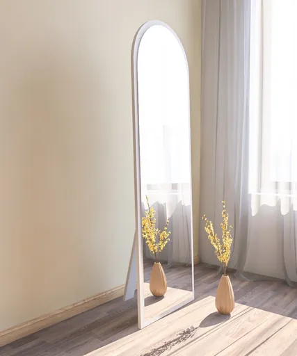 Oglinda decorativa, Hanah Home, Emma, 50x160x2.2 cm, Alb