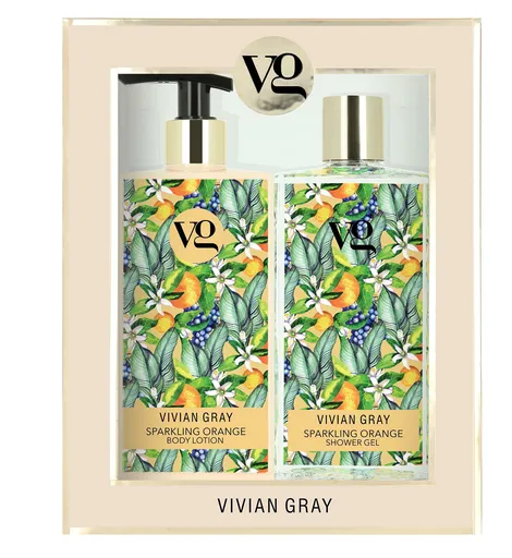 Vivian Gray Set cosmetic Sparkling Orange (Shower Gel & Body Lotion)
